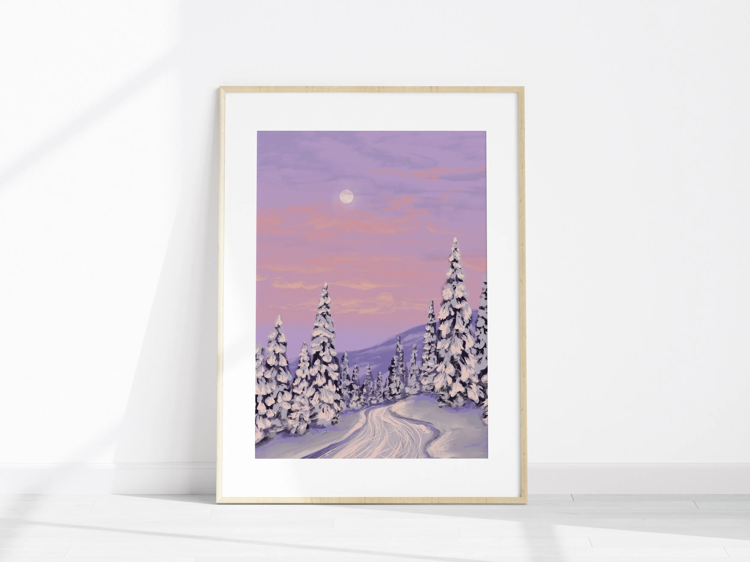 Lavender Pines fine art print — Rachel Iverson